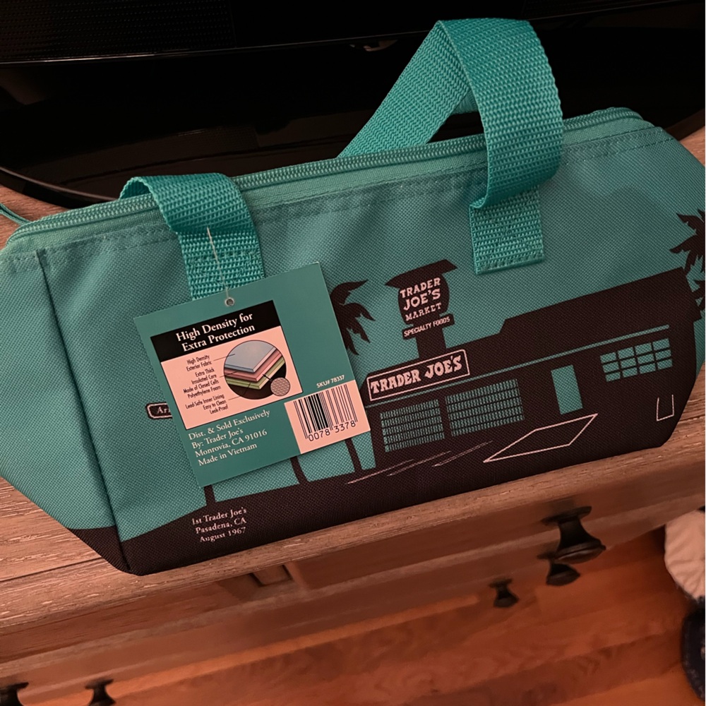 NWT Trader Joe’s mini cooler.